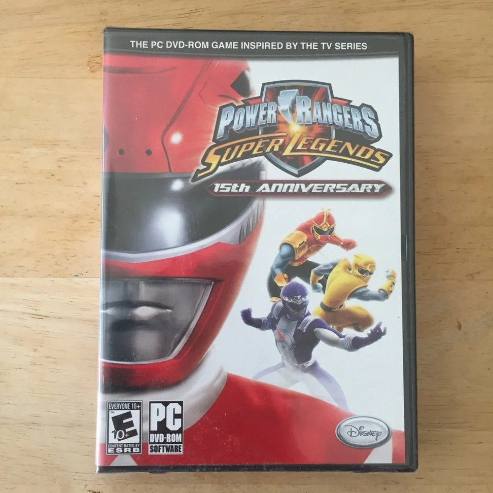NIB Disney Power Rangers & Princess PC games